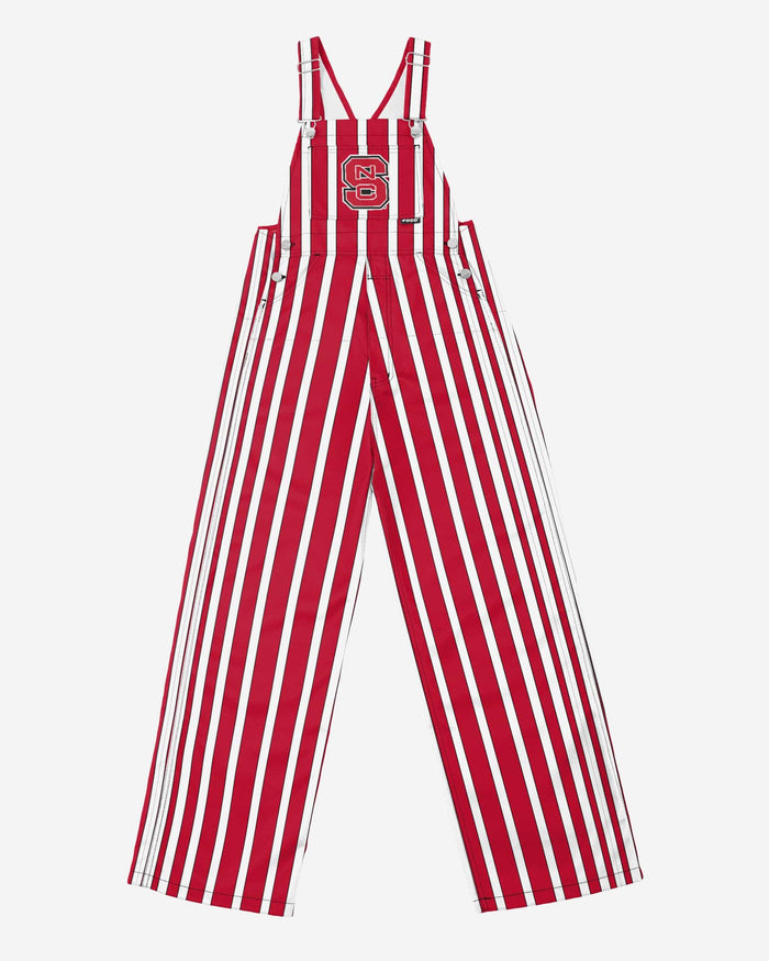 NC State Wolfpack Mens Sideline Spirit Bib Overalls FOCO - FOCO.com