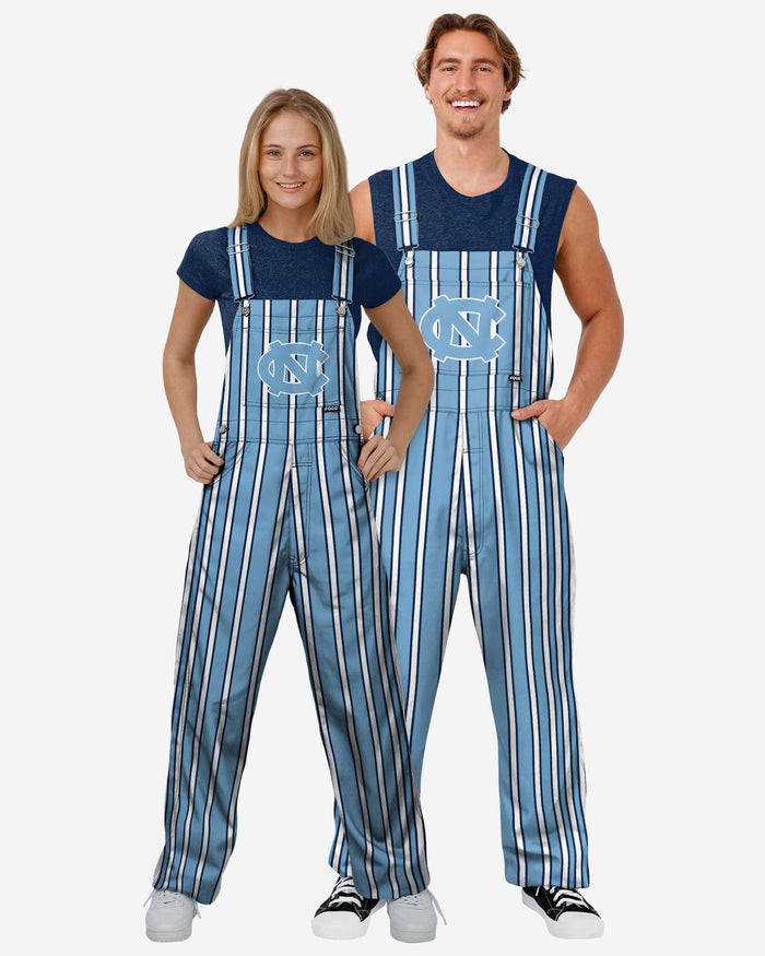 North Carolina Tar Heels Mens Sideline Spirit Bib Overalls FOCO - FOCO.com
