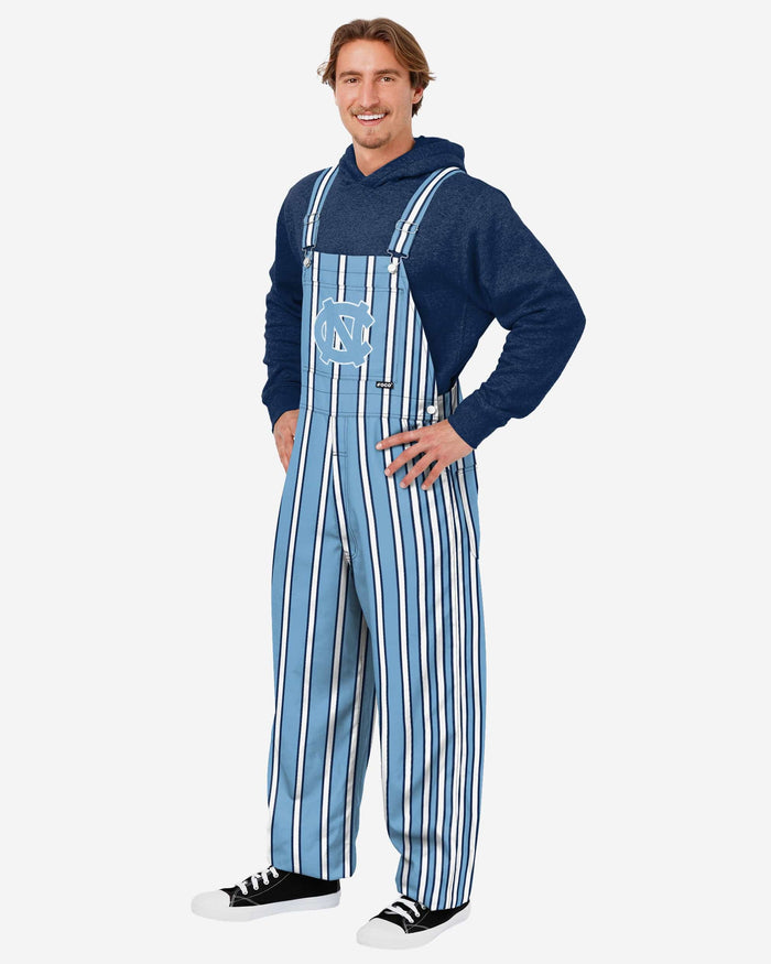 North Carolina Tar Heels Mens Sideline Spirit Bib Overalls FOCO S - FOCO.com