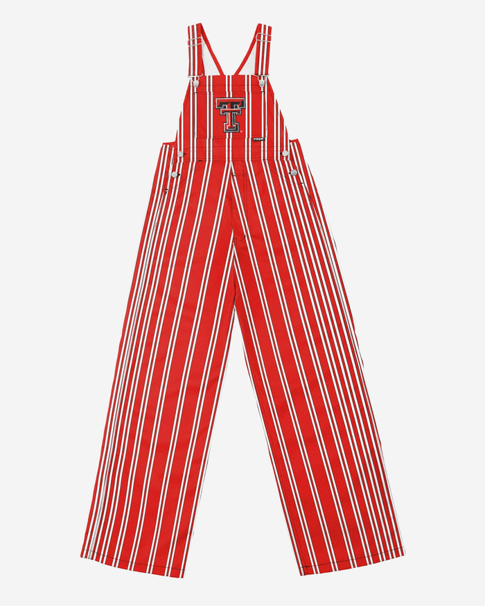 Texas Tech Red Raiders Mens Sideline Spirit Bib Overalls FOCO - FOCO.com