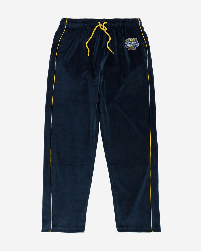 Michigan Wolverines 2023 Football National Champions Velour Pants FOCO - FOCO.com