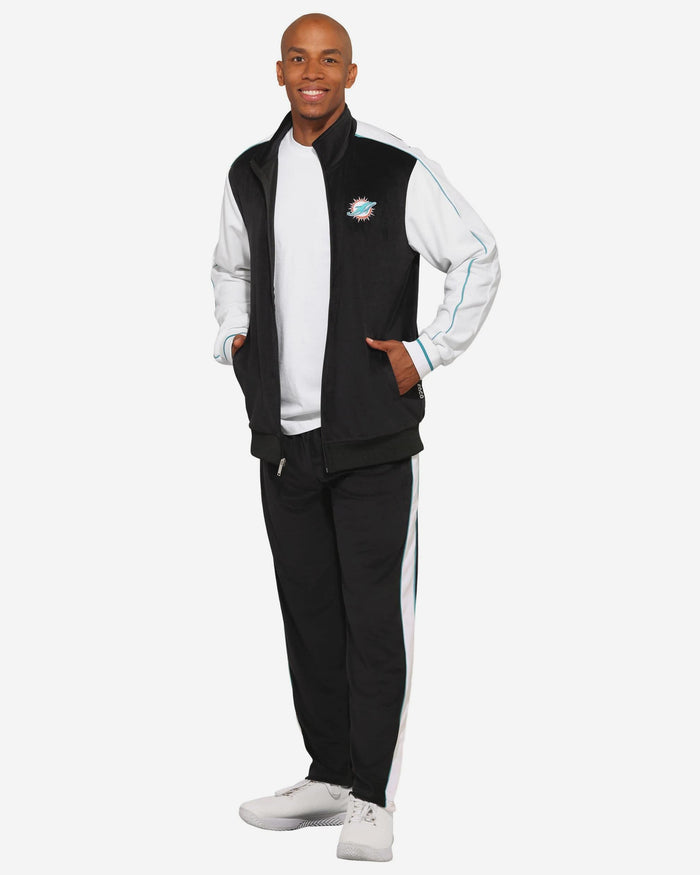 Miami Dolphins Two Tone Velour Pants FOCO S - FOCO.com