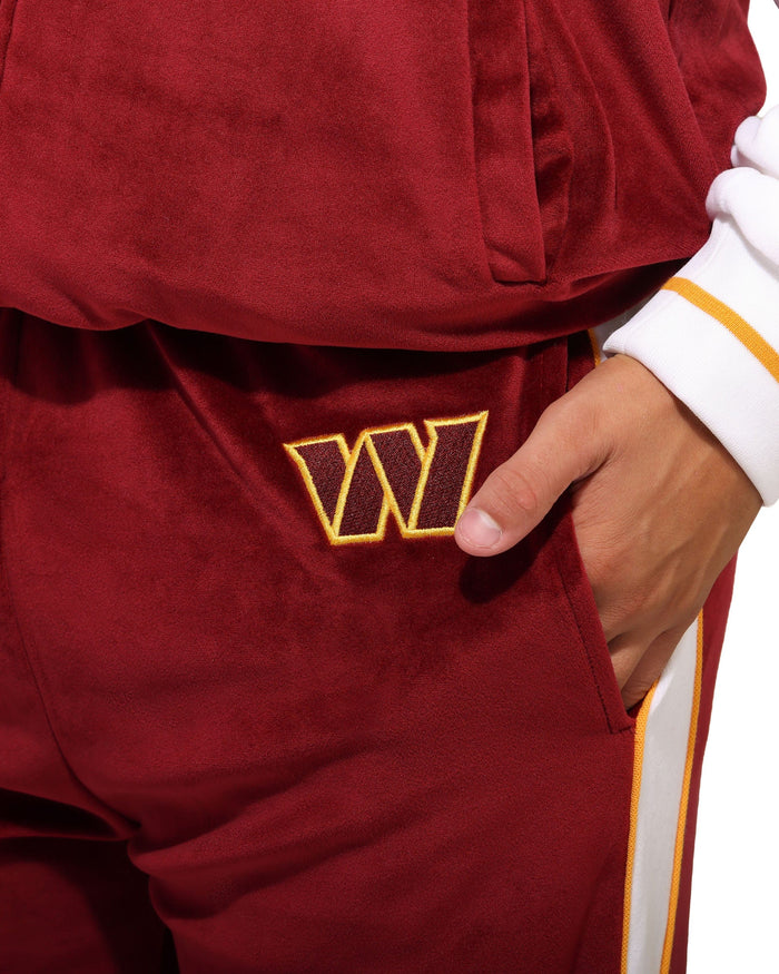 Washington Commanders Two Tone Velour Pants FOCO S - FOCO.com