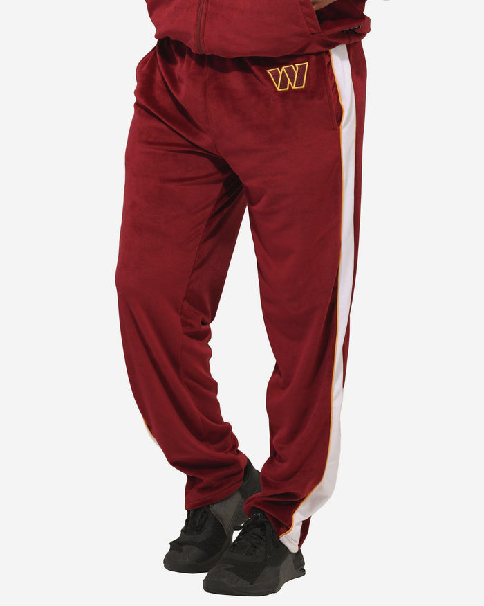 Washington Commanders Two Tone Velour Pants FOCO S - FOCO.com
