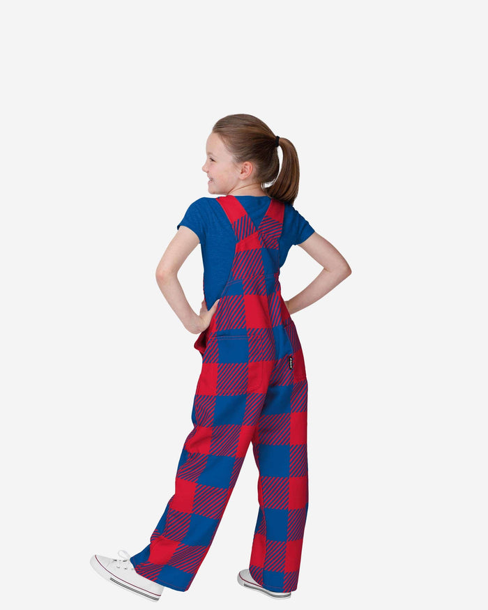 Buffalo Bills Youth Plaid Bib Overalls FOCO - FOCO.com