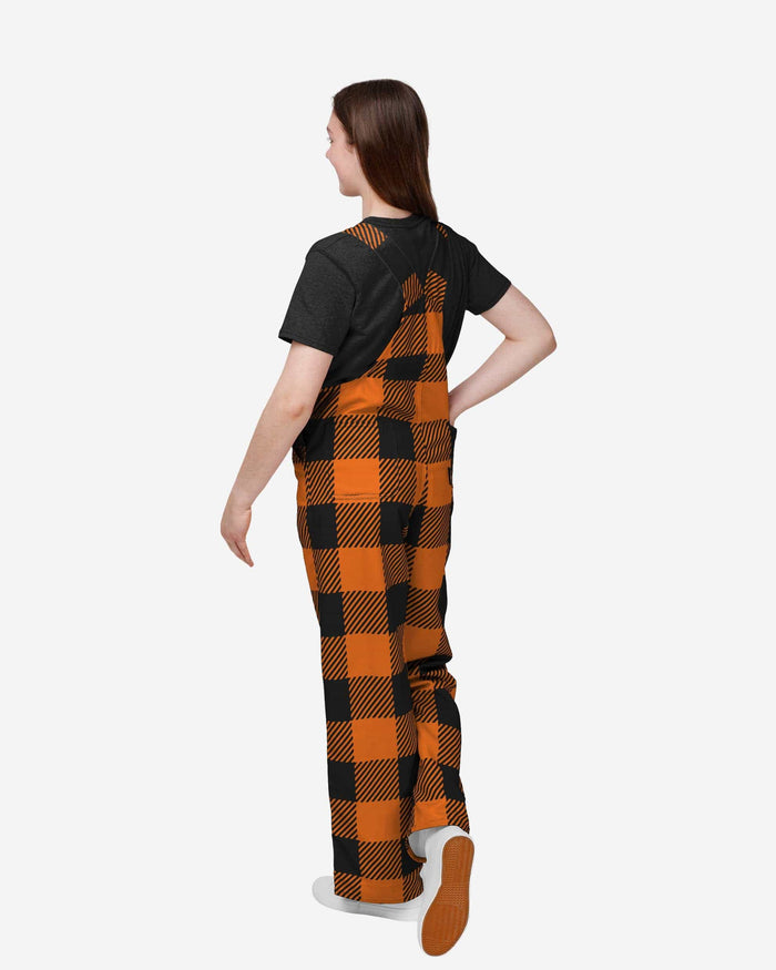 Cincinnati Bengals Youth Plaid Bib Overalls FOCO - FOCO.com