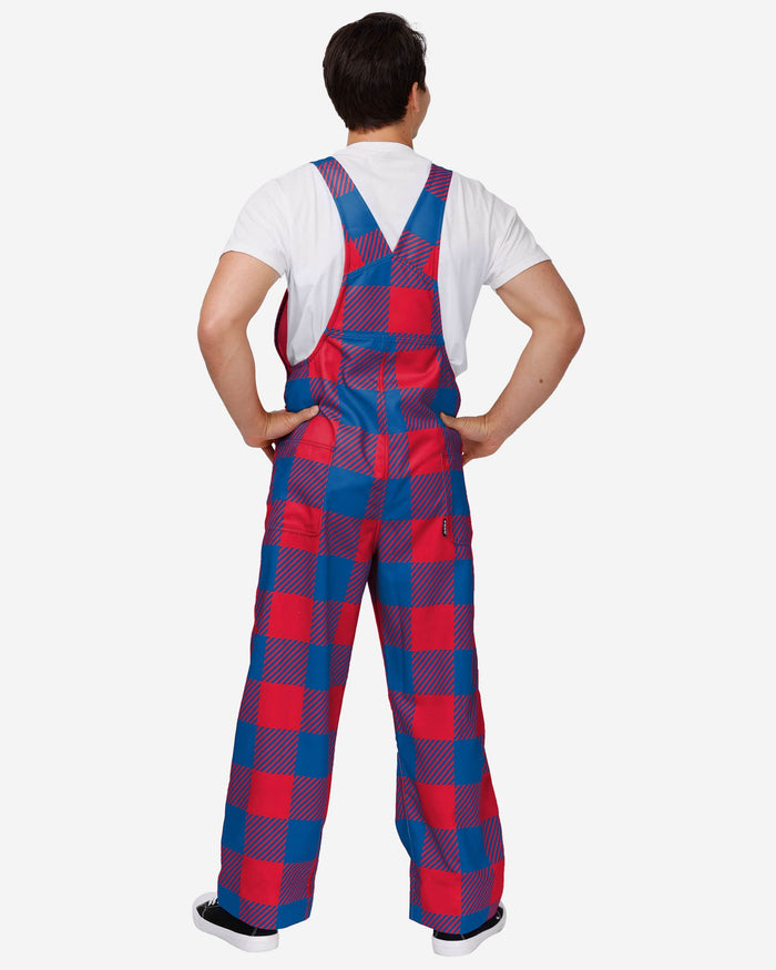 Buffalo Bills Mens Plaid Bib Overalls FOCO - FOCO.com