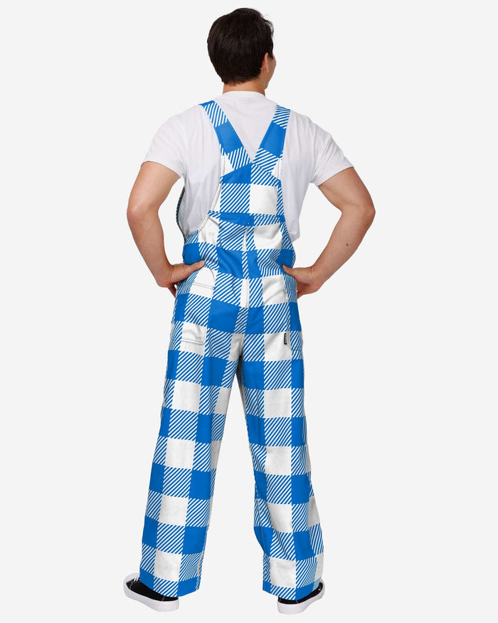 Los Angeles Chargers Mens Plaid Bib Overalls FOCO - FOCO.com