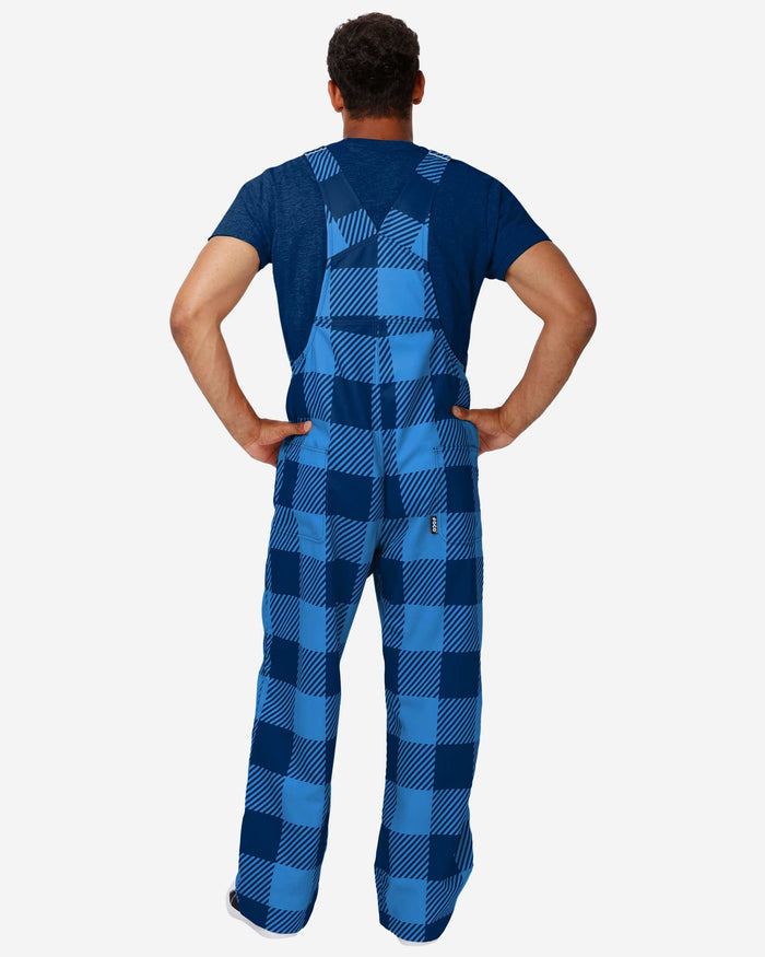 Tennessee Titans Mens Plaid Bib Overalls FOCO - FOCO.com