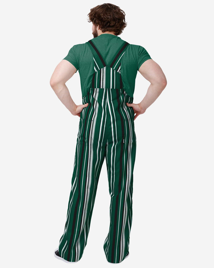 New York Jets Mens Hyper Stripe Bib Overalls FOCO - FOCO.com