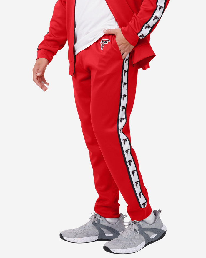 Atlanta Falcons Stripe Logo Track Pants FOCO S - FOCO.com