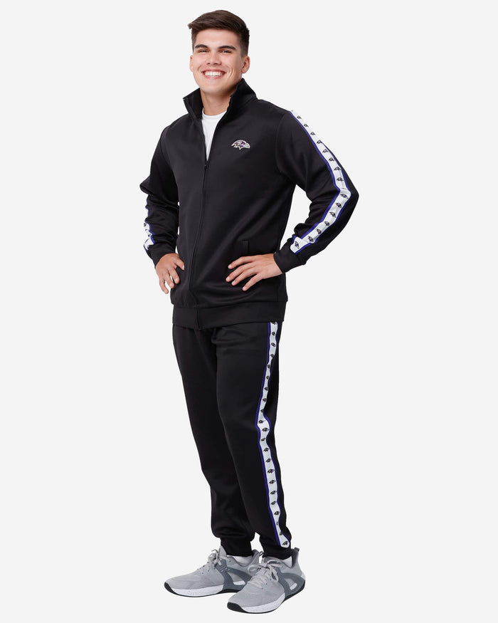 Baltimore Ravens Stripe Logo Track Pants FOCO - FOCO.com