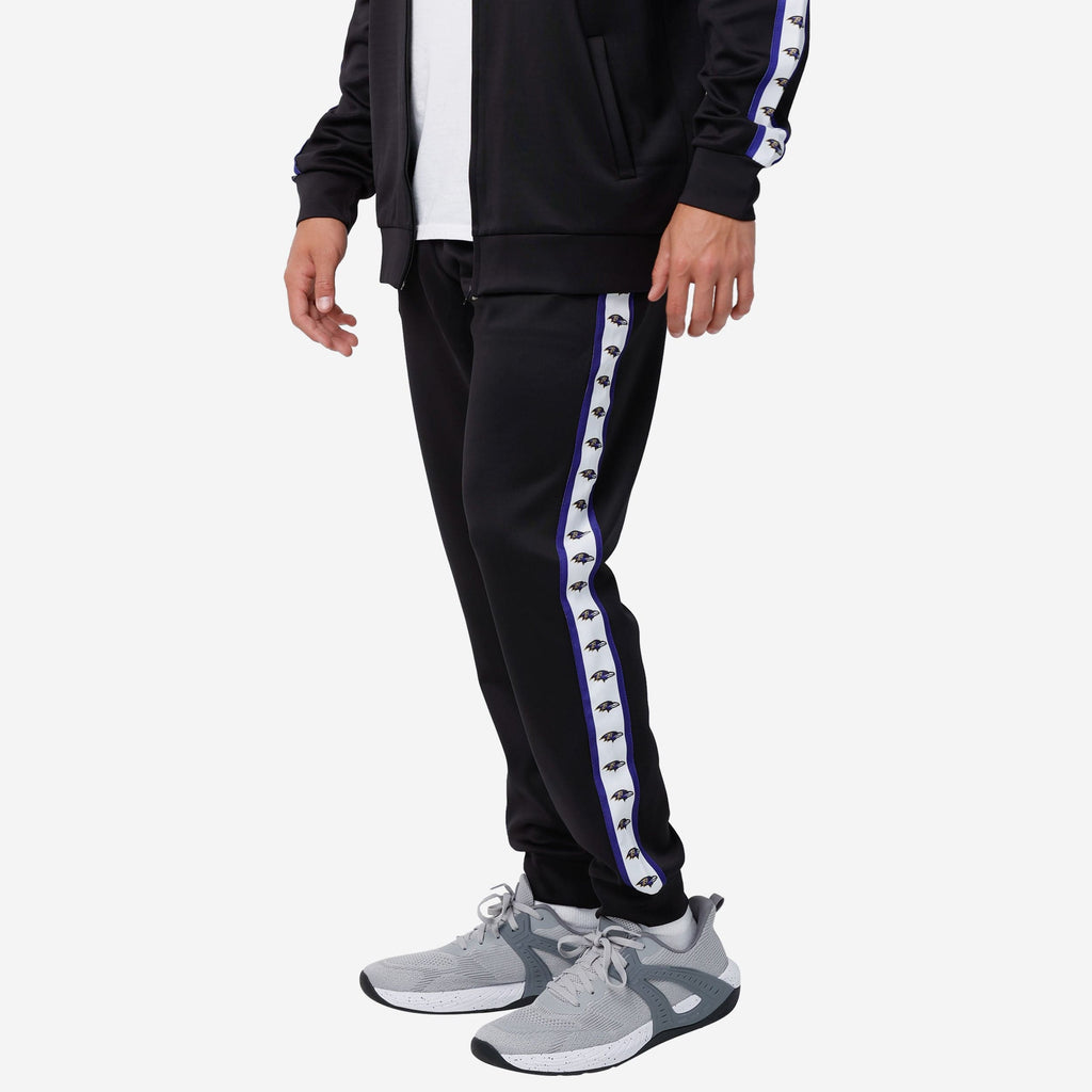 Baltimore Ravens Stripe Logo Track Pants FOCO S - FOCO.com