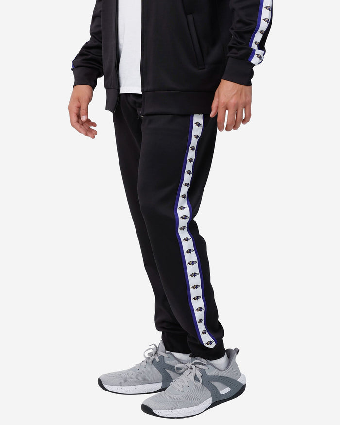 Baltimore Ravens Stripe Logo Track Pants FOCO S - FOCO.com