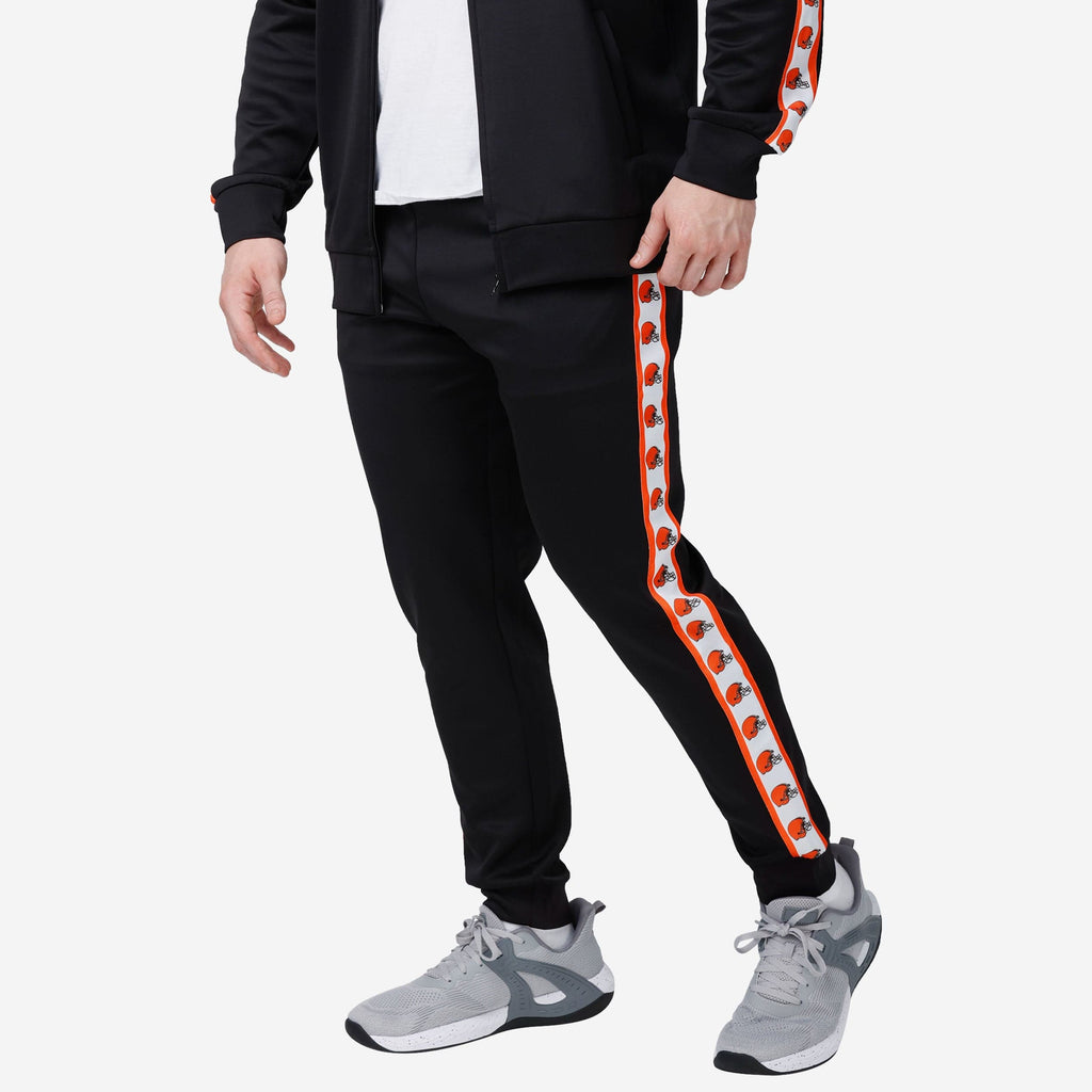 Cleveland Browns Stripe Logo Track Pants FOCO S - FOCO.com