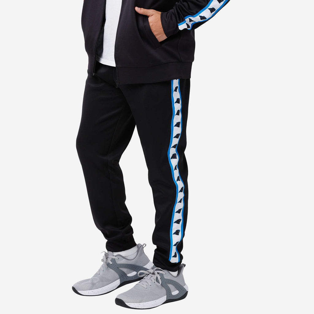 Carolina Panthers Stripe Logo Track Pants FOCO S - FOCO.com