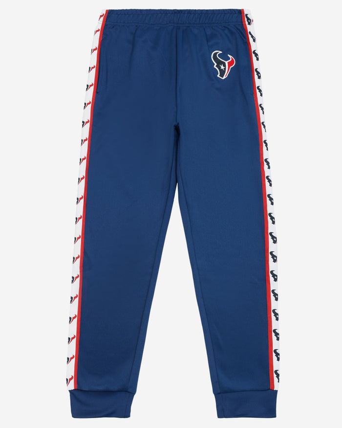 Houston Texans Stripe Logo Track Pants FOCO - FOCO.com