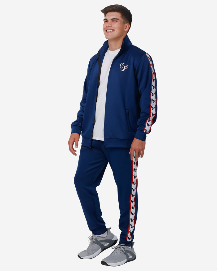 Houston Texans Stripe Logo Track Pants FOCO - FOCO.com