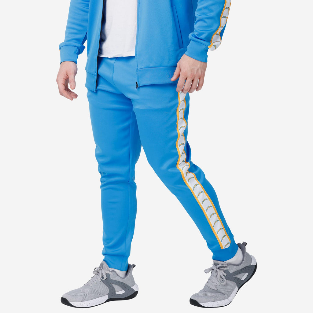 Los Angeles Chargers Stripe Logo Track Pants FOCO S - FOCO.com