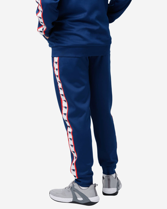 New England Patriots Stripe Logo Track Pants FOCO - FOCO.com