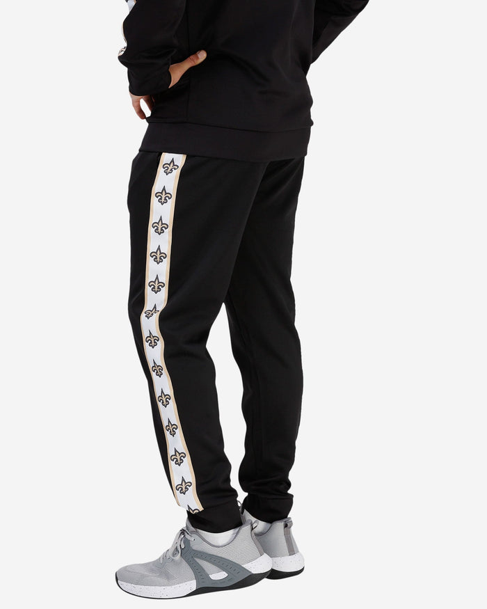 New Orleans Saints Stripe Logo Track Pants FOCO - FOCO.com