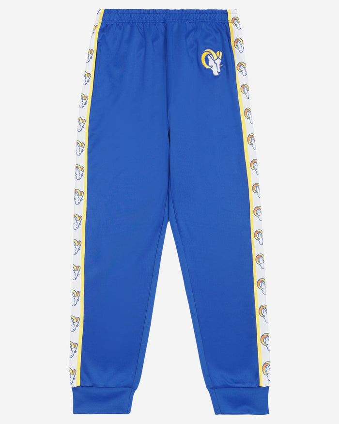 Los Angeles Rams Stripe Logo Track Pants FOCO - FOCO.com