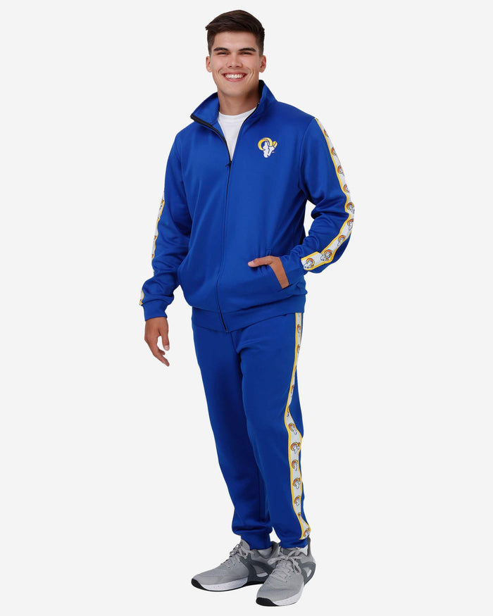 Los Angeles Rams Stripe Logo Track Pants FOCO - FOCO.com