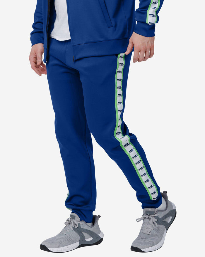 Seattle Seahawks Stripe Logo Track Pants FOCO S - FOCO.com