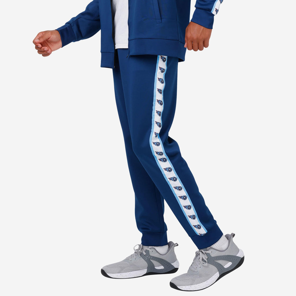 Tennessee Titans Stripe Logo Track Pants FOCO S - FOCO.com