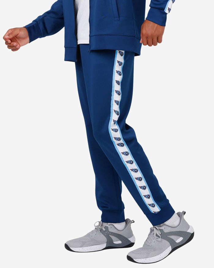 Tennessee Titans Stripe Logo Track Pants FOCO S - FOCO.com