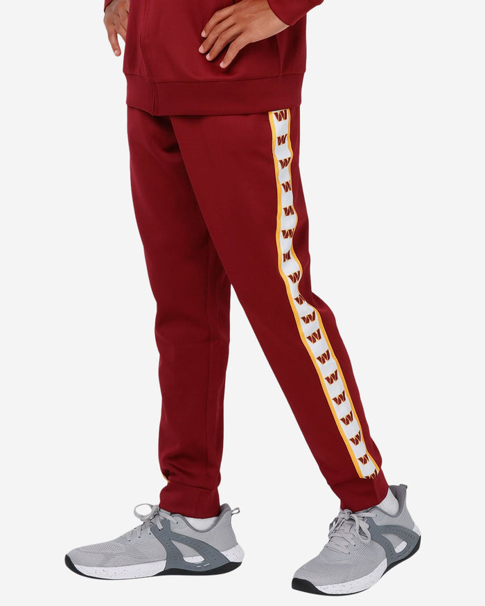 Washington Commanders Stripe Logo Track Pants FOCO S - FOCO.com