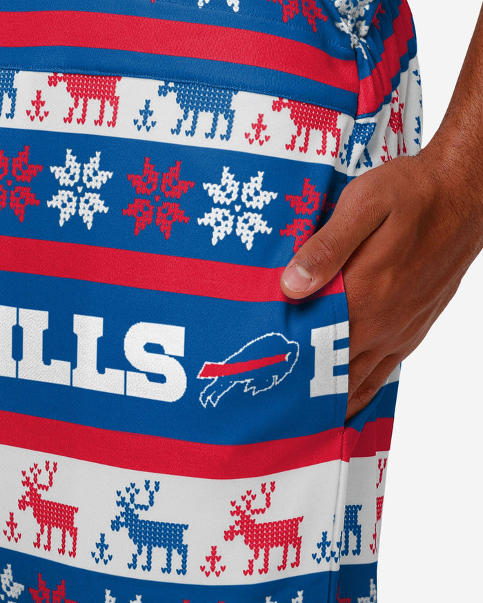 Buffalo Bills Mens Ugly Home Gating Bib Overalls FOCO - FOCO.com