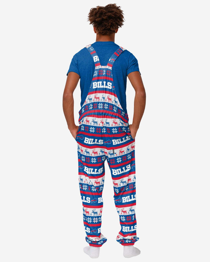 Buffalo Bills Mens Ugly Home Gating Bib Overalls FOCO - FOCO.com