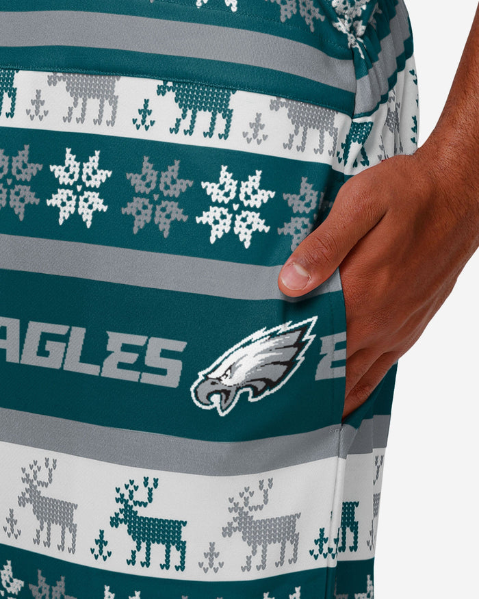 Philadelphia Eagles Mens Ugly Home Gating Bib Overalls FOCO - FOCO.com