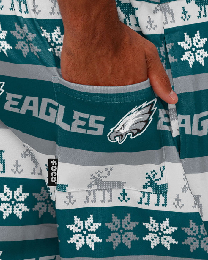 Philadelphia Eagles Mens Ugly Home Gating Bib Overalls FOCO - FOCO.com