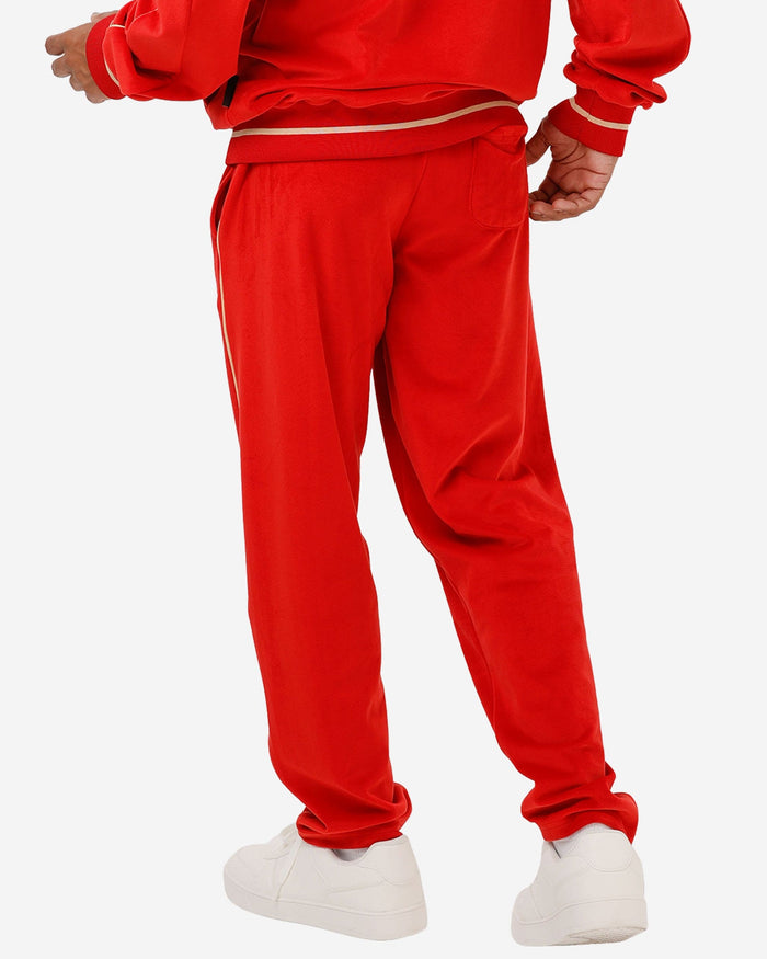 San Francisco 49ers Velour Pants FOCO - FOCO.com