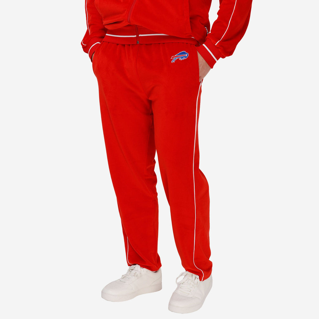 Buffalo Bills Red Velour Pants FOCO S - FOCO.com