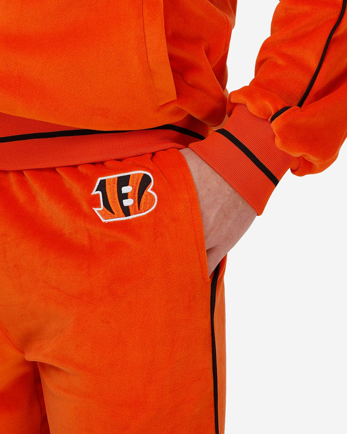 Cincinnati Bengals Orange Velour Pants FOCO - FOCO.com