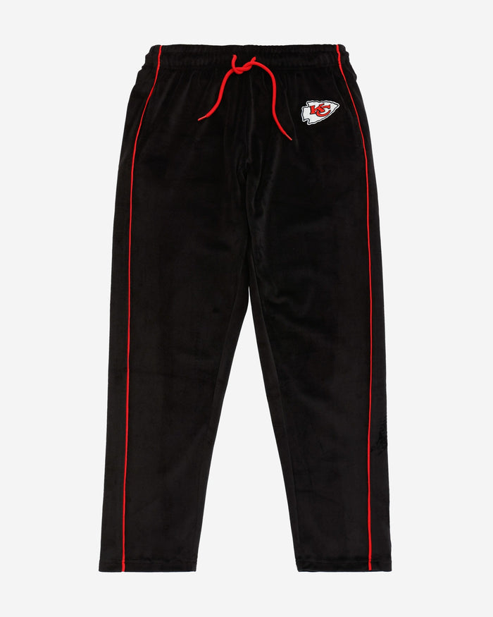 Kansas City Chiefs Black Velour Pants FOCO - FOCO.com