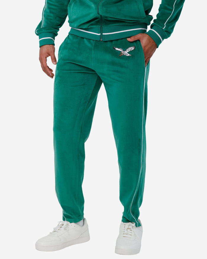 Philadelphia Eagles Kelly Green Velour Pants FOCO S - FOCO.com