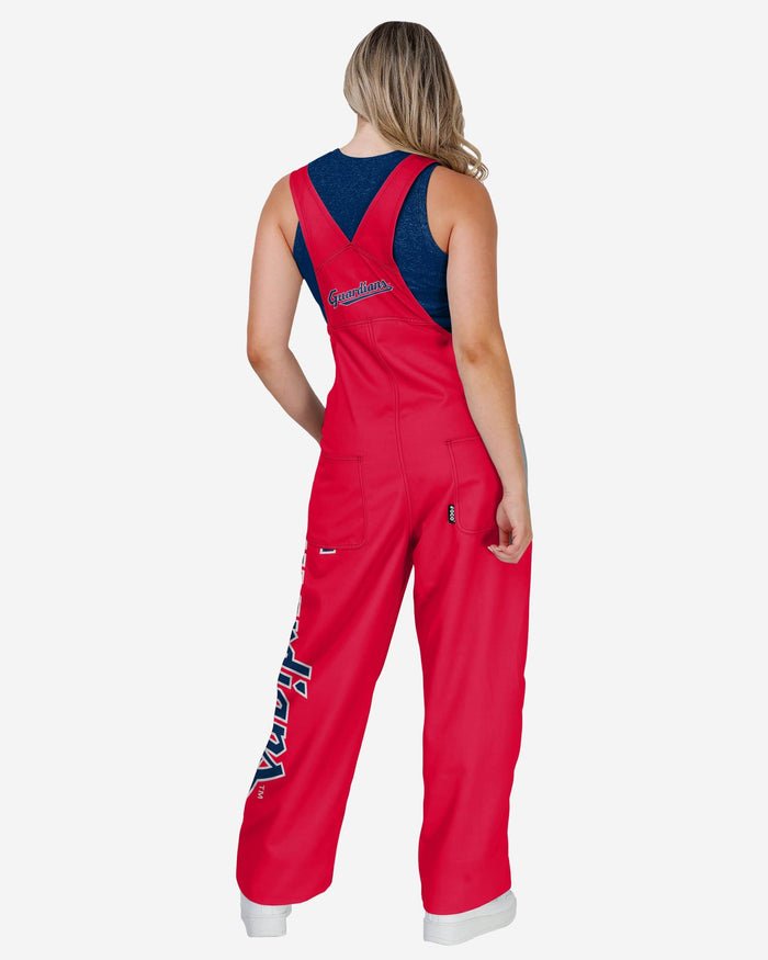 Cleveland Guardians Womens Big Logo Bib Overalls FOCO - FOCO.com