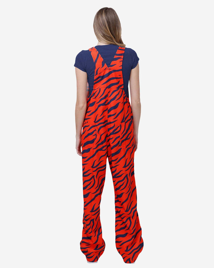 Detroit Tigers Womens Tiger Stripe Thematic Bib Overalls FOCO - FOCO.com