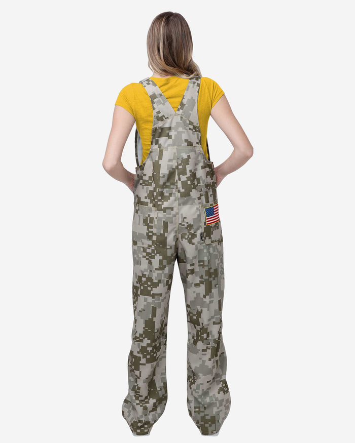 San Diego Padres Womens Digital Camo Thematic Bib Overalls FOCO - FOCO.com