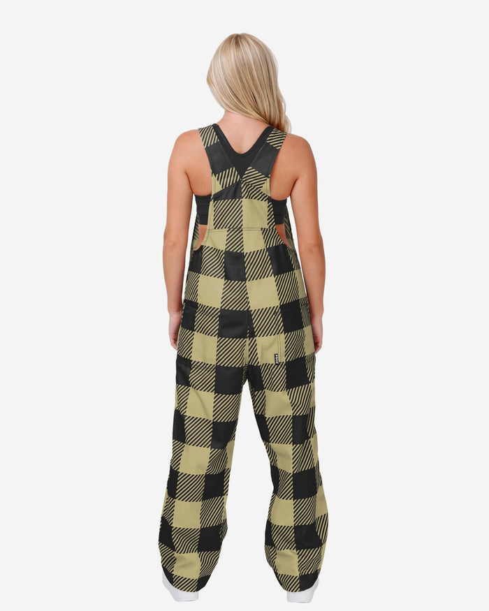 Colorado Buffaloes Womens Plaid Bib Overalls FOCO - FOCO.com