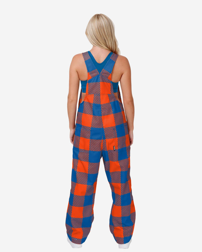 Florida Gators Womens Plaid Bib Overalls FOCO - FOCO.com