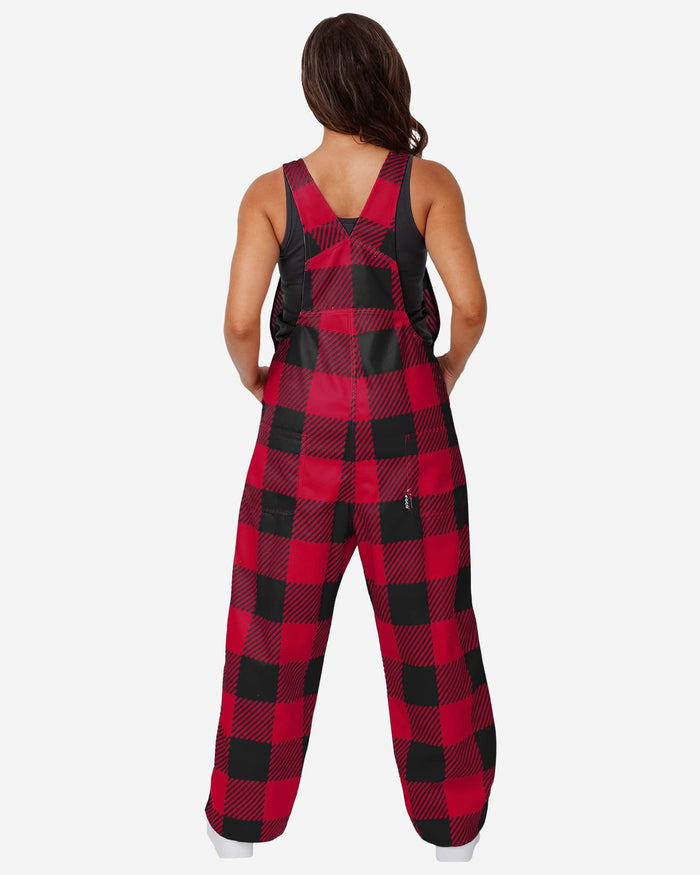 Georgia Bulldogs Womens Plaid Bib Overalls FOCO - FOCO.com