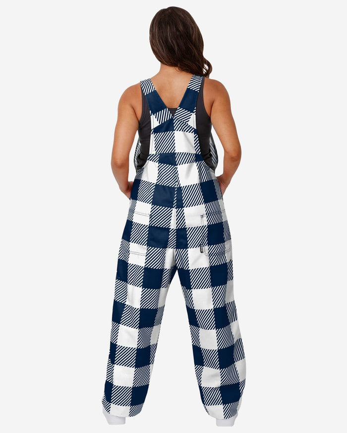 Penn State Nittany Lions Womens Plaid Bib Overalls FOCO - FOCO.com