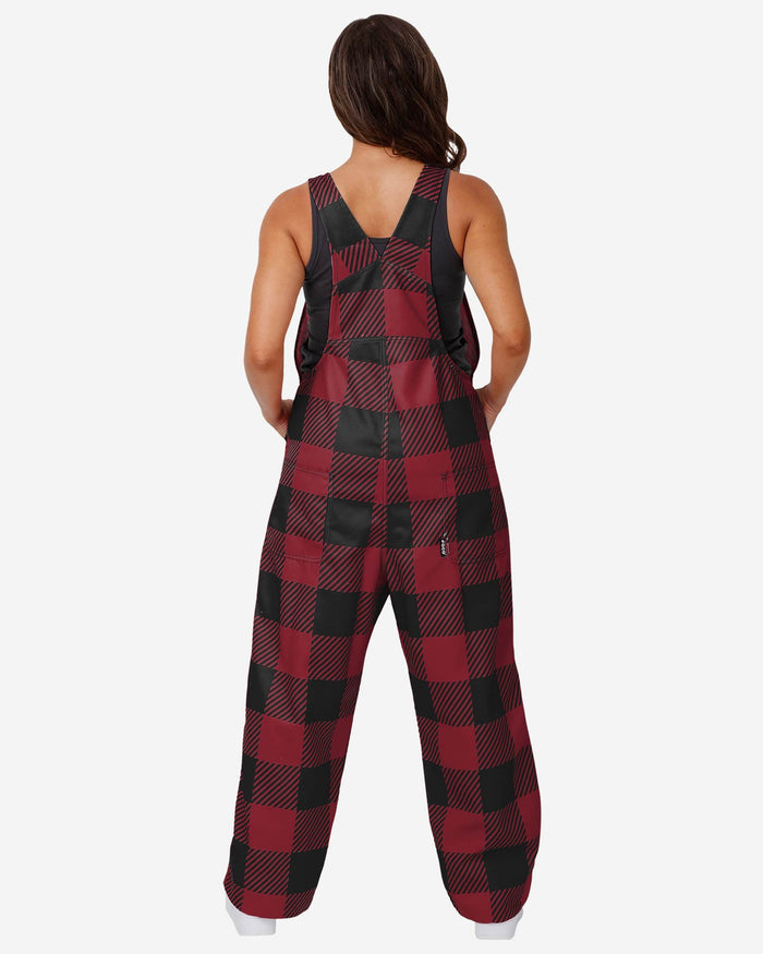 South Carolina Gamecocks Womens Plaid Bib Overalls FOCO - FOCO.com