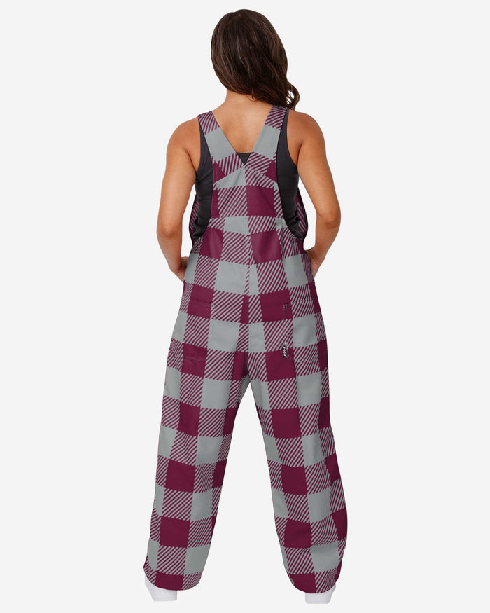 Texas A&M Aggies Womens Plaid Bib Overalls FOCO - FOCO.com