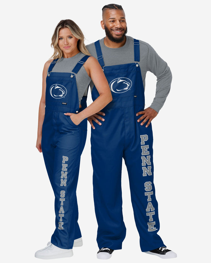 Penn State Nittany Lions Womens Big Logo Bib Overalls FOCO - FOCO.com